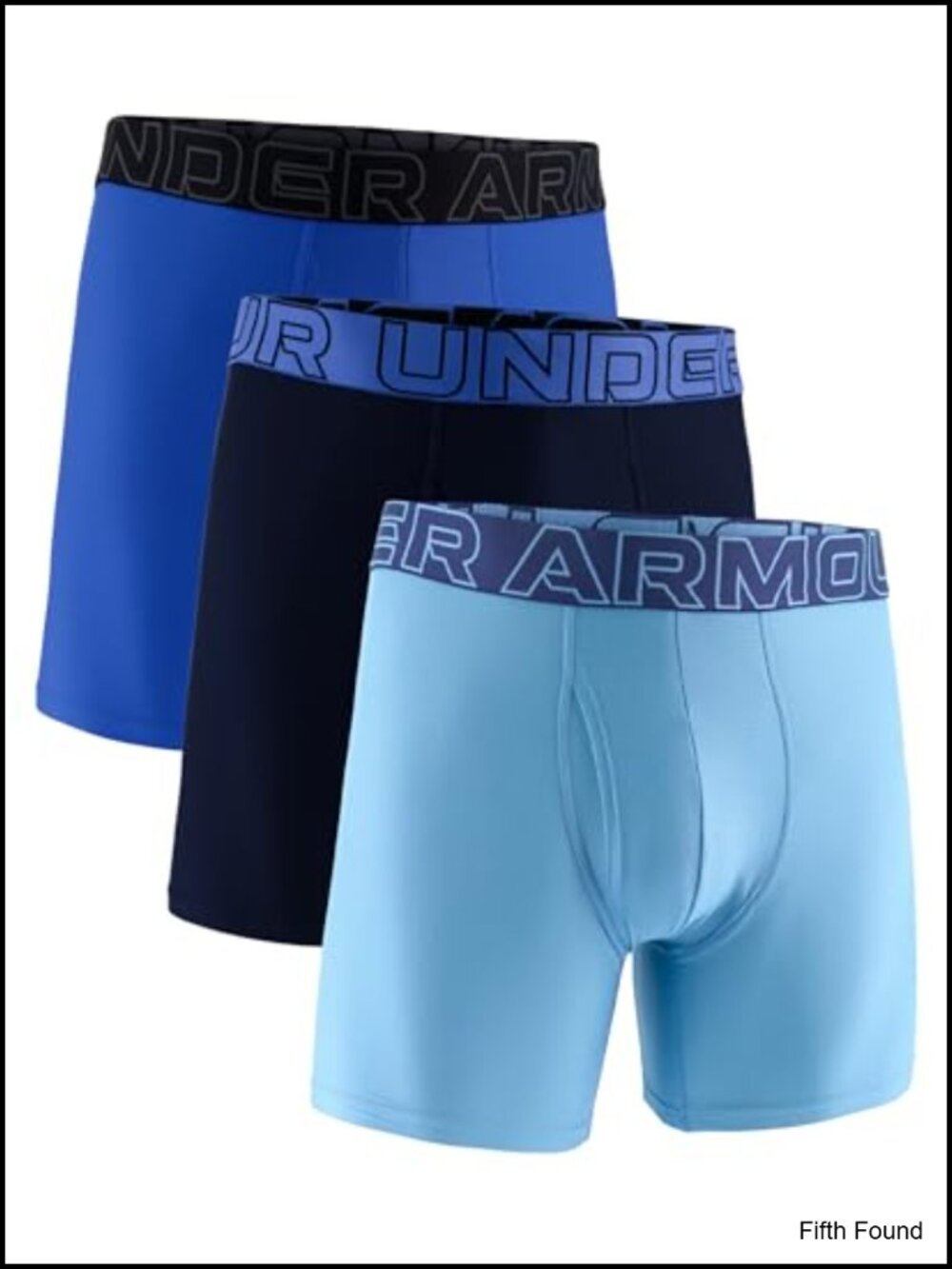 Pack of 3 Underwear Athletic Mid Rise Boxer Briefs Seamless Men's